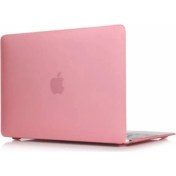 Resim Arabulalaca Apple Apple Macbook Pro Retina 13.3 A1502 A1425 Kılıf 2in1 Mat Doku Case 2015 PEMBE 
