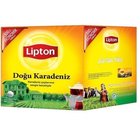 Resim Lipton Doğu Karadeniz Bergamot Aromalı Siyah Süzen Demlik Poşet Çay 500 x 3.2 G 