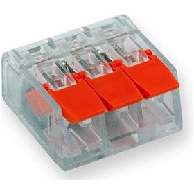 Resim 3 Pinli Kilitli Klemens-kırmızı 