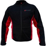 Resim Xspeed Nova Rüzgar Geçirmez Ve Suya Dayanıklı Polar Siyah Kırmızı 