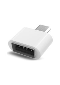 Resim Wozlo Micro USB to USB OTG Çevirici Dönüştürcü Beyaz 