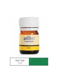 Resim Artdeco Kumaş Boyası 25Ml Açık Yeşil-112 