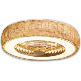 Resim Orbus Ledli Tavan Vantilatörü Vl7 Dış Mekana Uygun - Uzak Kumanda ile Renk Sıcaklığı ve Hız Ayarı 