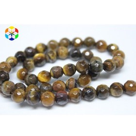 Resim Kaplangözü Taşı Faset Kesim Dizi 6Mm 