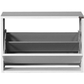 Resim New Step Oturaklı Ayakkabılık - Beyaz 