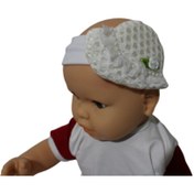 Resim çınar bahçesi Şapka Model Bebek Saç Bandı - Pamuklu Ve Esnek Malzemeden Üretilmiştir. 