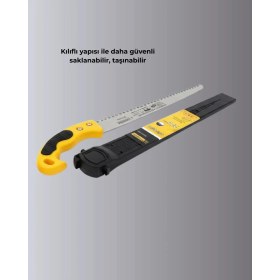 Resim Kılıflı Budama Bahçe Testeresi 270 mm Düz Bıçaklı Nemere 