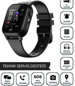 Resim EKMEKTEKNEM X25 Sım Kartlı Akıllı Çocuk Takip Saati Lbs Konumlu-siyah 