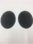 Resim karantuhafiye Dirsek Yaması Arma Suni Deri Yapıştırmalı Siyah 