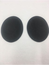 Resim karantuhafiye Dirsek Yaması Arma Suni Deri Yapıştırmalı Siyah 