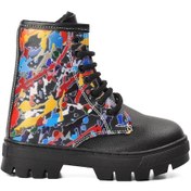 Resim Siyah Çocuk Bot Aspor Arz 2301001 P Siyah 