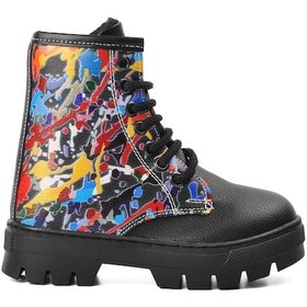 Resim Siyah Çocuk Bot Aspor Arz 2301001 P Siyah 