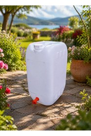 Resim POLATLI OTO AKSESUAR 30 Litre Kalın Sanayi Tipi Musluklu Bidon ALEV30MU 