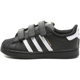 Resim adidas Ef4843-b Superstar Cf I Bebek Spor Ayakkabı Siyah 