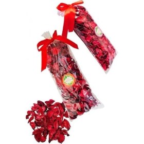 Resim Menashop Metrashop Marifetlerim - Kırmızı Kokulu Gül Yaprağı 150 Gram 
