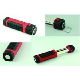 Resim Watton Led Çalışma Ve Kamp Lambası Wt-292 4xaaa Kırmızı - Siyah 