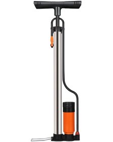 Resim Ranyeek Ev Ve Araçlar İçin Çelik Vantilatör - Yüksek Basınçlı, Basınç Göstergeli, Bisikletten Arabaya Spor Toplarına Uygun 