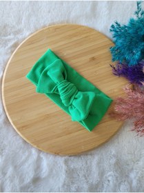 Resim SeherBebeButik Kız Çocuk Renkli Ribana Bandana 