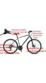 Resim Mosso Legarda Pro X21 Msm H Şehir Bisikleti 21 Vites 46 Kadro (165 cm Üstü Boy) 