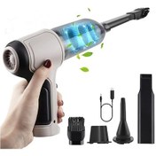 Resim 3-ın-1 Bilgisayar Vakum Hava Üfleyici El Taşınabilir Hava Duster Şarj Edilebilir Araba Elektrikli Süpürge Siklonik Emme Sc5p72 