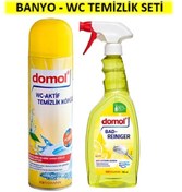 Resim Domol Banyo + Wc Temizlik Seti 