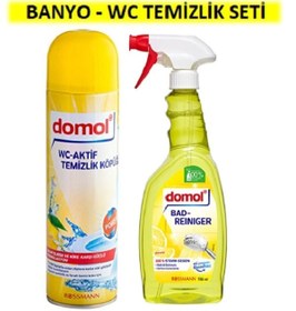 Resim Domol Banyo + Wc Temizlik Seti 