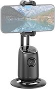 Resim Mihaly 360° Otomatik Yüz Gimbal Otomatik Telefon Tutucu Alı Selfie Gimbal Sabitleyici Robot Kameraman Hareket Kontrolü Esnek Telefon Tutucu ile Dahili Pil Vlog için Çift Soğuk Ayakkabı Montajı 