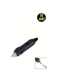 Resim 10 Adet 12 Volt Motorsiklet Otomobil Araç Çakmaklık Fişi Soketi (550733572) 