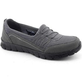 Resim Forelli Streç Kadın Spor Ayakkabısı Füme 59 61014 Füme 