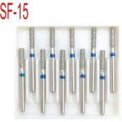 Resim 10 Adet/kutu Diş Elmas Burs Matkap Dia-burs Yüksek Hızlı El Aleti Orta 1.6mm Diş Hekimi Araçları Diş Hekimliği Laboratuvarı Sf-15 