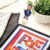 Resim Tamirci Karikatürlü Çubuk Kitap Ayracı 