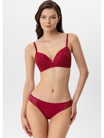 Resim Pierre Cardin Lingerie Paris Boş Kap Regular Sütyen Takım Fuşya 