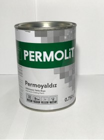 Resim nevşehirnalbur Permolit Alüminyum Yaldız Boya 0.750 ml 1 Adet 