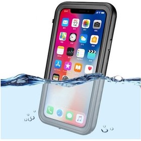Resim iPhone Uyumlu X Kılıf 360 Koruma Su Geçirmez Toz Geçirmez Kapak Su 