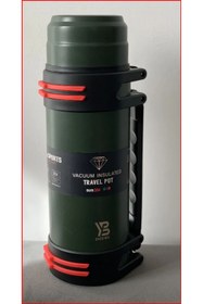 Resim TERMOS 2 Litre Travel Pot Marka 24 Saat Korumalı Yalıtımlı Aile Boy 
