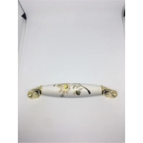 Resim El Boyama Papatya Desenli Porselen 12,8cm, Zarif ve Şık Tasarım 