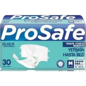 Resim Prosafe Belbantlı Hasta Bezi M 6 x 30'lu 