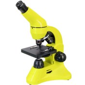 Resim Levenhuk Rainbow 50L PLUS Sarı Mikroskop 