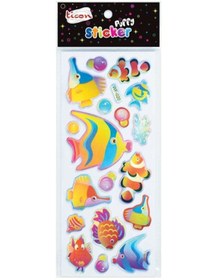 Resim Ticon 2’li Sticker Puffy 138649 (KABARTMALI) Tps-31 