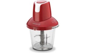 Resim Korkmaz A460-01 Pro Magic 4 Bıçaklı Kırmızı/krom Cam Doğrayıcı 