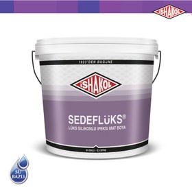 Resim İshakol Sedeflüks Silikonlu Silinebilir İpeksi Mat Boya - 2,5L / Sempati 