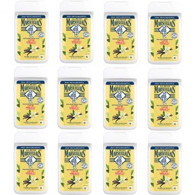 Resim Le Petit Marseillais Vanilya Sütü Duş Jeli 250 ml 12 ADET 