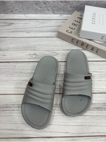 Resim KARTER HOME Erkek Çizgi Detaylı Bahçe ve Plaj Terliği 