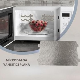 Resim Mikrodalga Fırın Yansıtıcı Plaka, Arçelik MD210DS,MD210DG, Beko BMD210DG,BMD210DS, Altus ALMD25,ALMD15 ile Uyumlu 
