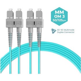 Resim Fiber Optik Patch Kablo SC-SC Duplex 2.0mm Multi Mode 5 METRE 