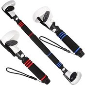 Resim VR Game Handle Attachments for Meta/Oculus Quest 2 Controller Beat Saber Accessories, VR Gorilla Tag Long Arms Grips for Quest 2 VR BeatSaber Golf Club Baseball 