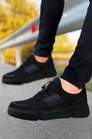 Resim GTA Boy Uzatan 5 Cm Gizli Topuklu Siyah Erkek Spor Ayakkabı Gg99481-1 GG99481-1 