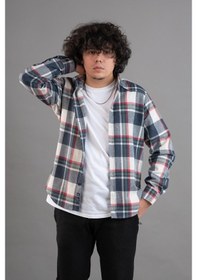 Resim Dorss Ekoseli Slimfit Kışlık Erkek Gömlek 