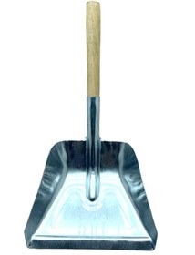 Resim shopwave METAL BÜYÜK - GENİŞ GALVANİZ FARAŞ KÜREK AHŞAP SAPLI (5047) 