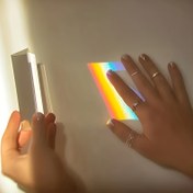 Resim 1 Adet Yüksek Kaliteli Cam Prizma - Fizik Eğitimi, Dağılım ve Spektrum Öğretim Aracı, Fotoğrafçılık & Bilim Deneyleri İçin - Öğrenciler ve Bilim Tutkunları için İdeal Hediye, Işık Manipülasyonu, Elde Taşınabilir Tasarım, Dayanıklı Yapı 